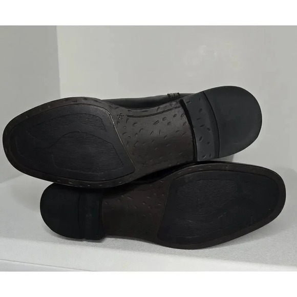 Franco Sarto Womens Meyer 2 Leather Wide Calf Knee-High Boots Black/Cognac Sz 6 - Picture 6 of 8